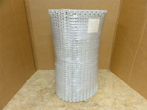 Habasit IS615-25-12; Radius Flush Grid Belt 25"W x 12'L