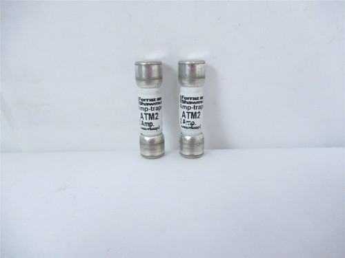 Ferraz Shawmut ATM2; Lot-2 2AMP 600 Vac