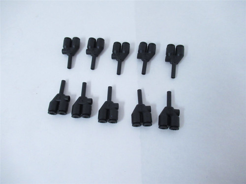 Legris  3142 04 00; Lot-10 Y Tube-to-Tube Adaptor 4mm x 4mm