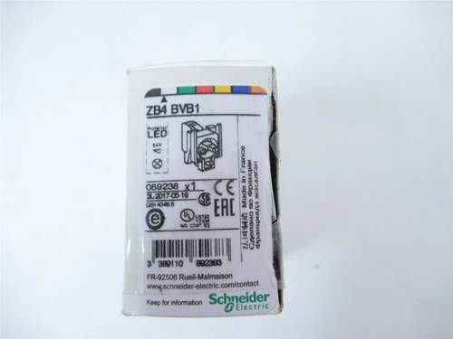 Schneider ZB4BVB1; Switch 22mm; 24VAC/DC; White; LED