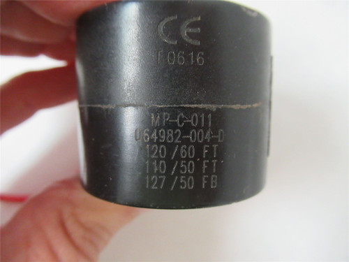 Asco 064982-004-D; Solenoid Coil 120V