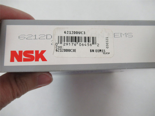 NSK 6212DDUC3; Bearing 60mm ID 110mm OD