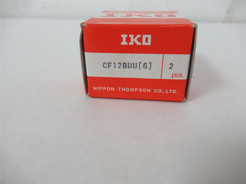 IKO CF12BUU[6]; Box-2 Flat Cam Follower 30mmDia 14 mm W