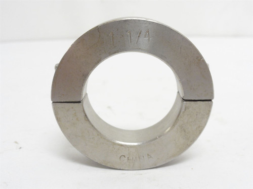 MFG- G2SC-125-SS; Shaft Collar; SS; 2-Piece; 1-1/4"OD; 2.06"OD