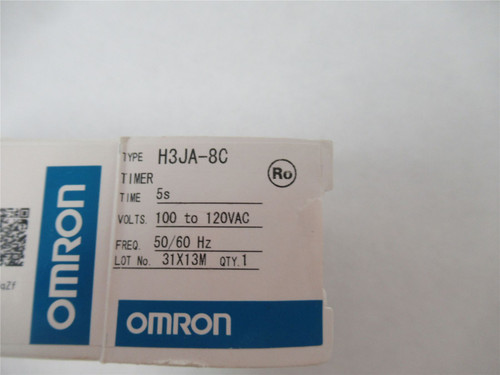 Omron H3JA-8C; Timer 120VAC 5s