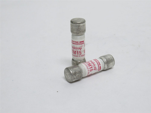 Ferraz-Shawmut ATM15; Lot-2 Time Delay Midget Fuse 15A 250VAC