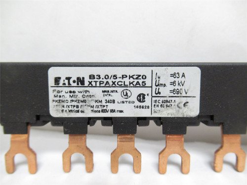 Eaton XTPAXCLKA5; Commoning Link; 3 Phase; 5 Devices Frame B
