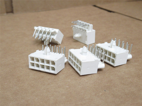 AMP 1-770971-0 ; Lot-5 Pin/Socket Connector; RA; 10Pos; 600V