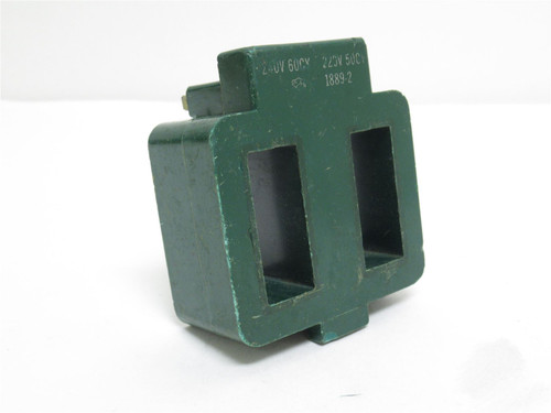 Cutler-Hammer 9-1889-2; Contactor Coil 220/240VAC; Chipped