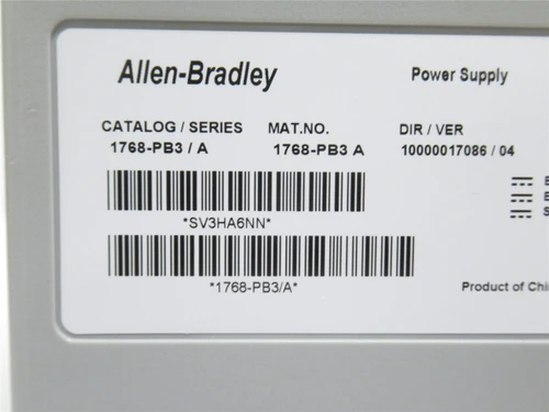 Allen-Bradley 1768-PB3; Power Supply; 24VDC; 7.15A In