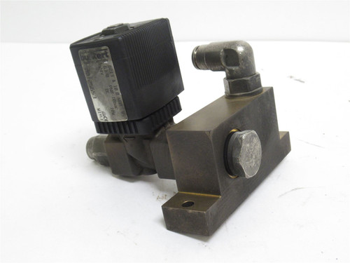 Burkert 125653; Servo Assisted Diaphragm Valve; 10bar; 24VDC