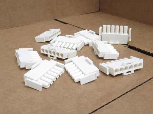 AMP 640581-1; Lot-10 Connector Header; 6Pos; 1-Row