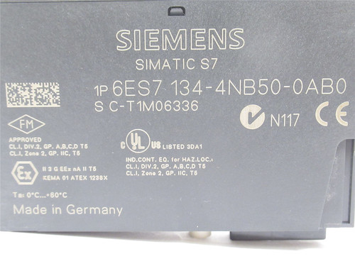 Siemens 6ES7 134-4NB50-0AB0; SIMATIC DP; Electronics Module
