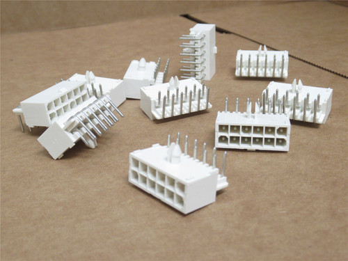 AMP 1-770972-1; Lot-10 Pin/Socket Connector 12Pos 2-Row; 600V