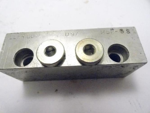 Lubriquip MSP-5S; Modular Divider Valve