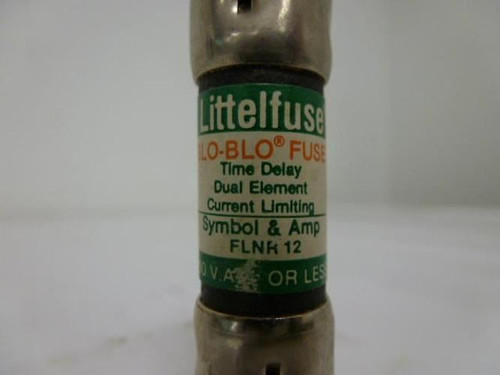 Littelfuse FLNR12; Fuse 12Amp; 125VDC; 250VAC