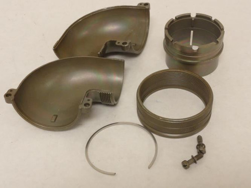 Amphenol 97-3108B-36; Right Angle Plug - Split Backshell