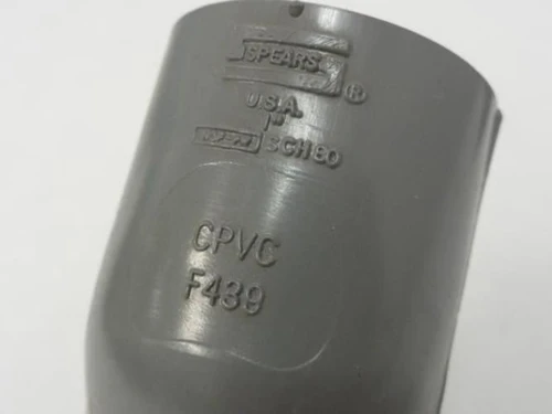 Spears F439; Lot-2 CPVC Elbow 45 Degree Fittings 1" NS  SCH 80