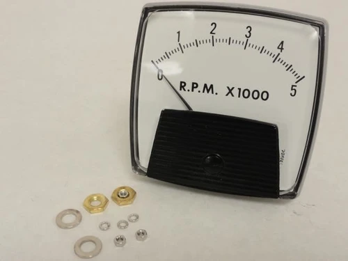 MeterMaster YE/250-3; Panel Meter R.P.M. X1000; 0-100VDC