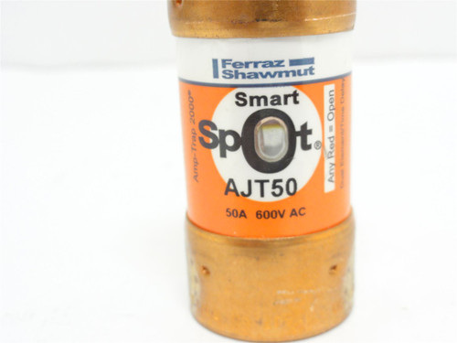 Ferraz-Shawmut AJT50; Time Delay Fuse 50 Amp; 600VAC