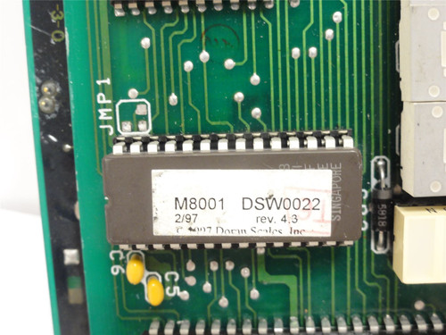 Doran Scales M8001; CPU/DSP 8000 PC Board Assembly