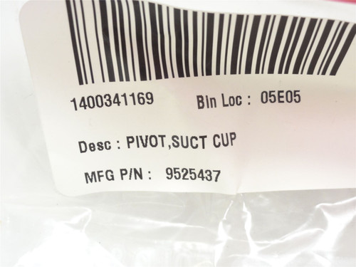 Douglas Machine 9525437; Suction Cup Pivot Rod; SS
