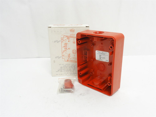 Honeywell SB-1/O; Alarm; Surface Mount Back Box; Pull Station