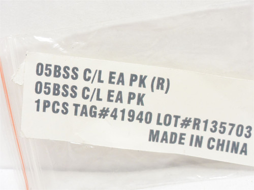 Peerless 05BSSC/L; Lot-7; Roller Chain Connect Links #05B; SS