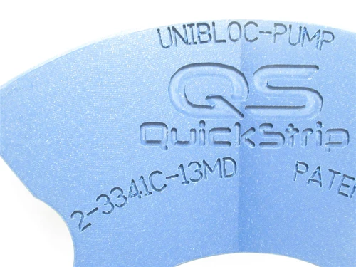 Unibloc-Pump 2-3341C-13MD; Quickstrip Rear Rotor Wear Pad