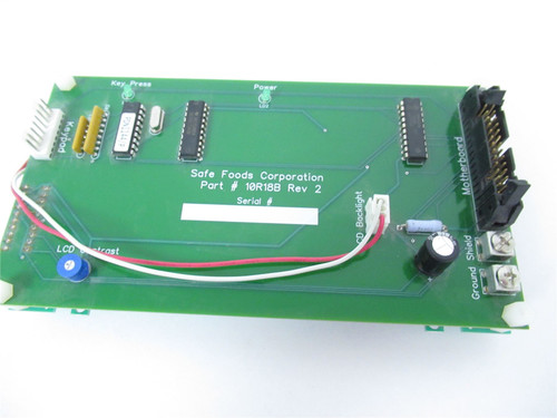 Safe Foods Corp 10R18B; PLC Board Gen3 Display REVA 76V00A