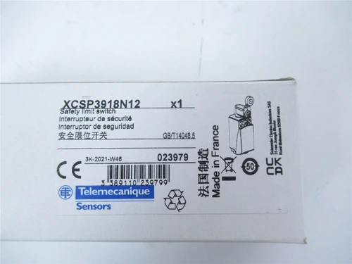 Telemecanique XCSP3918N12; SWITCH SNAP ACT 3PST 1.5A 240V
