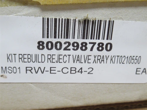 MFG- 59440; Metal Detector Reject Valve Rebuild Kit