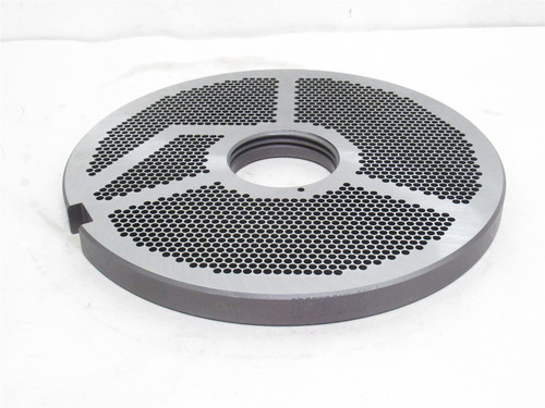 Combicut CBS250613.8STC; Grinder Plate W/Bone Groove 9-3/4"OD