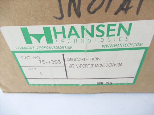 Hansen 75-1396; Kit V Port 3"MCV80.CV =104