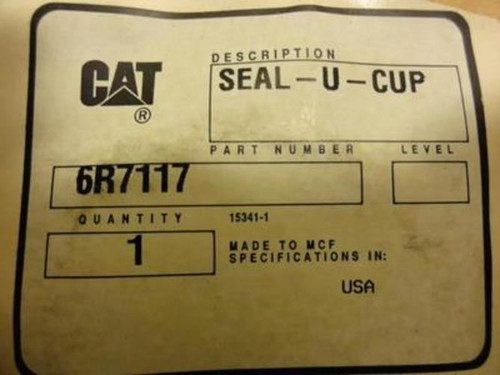 CAT 6R7117; U Cup Seal