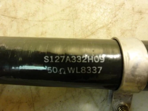 Westinghouse S127A332H09; Resistor 50 Ohm