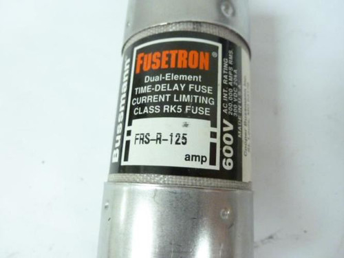 Bussmann FRS-R-125; Fuse; 125 Amp; 600V