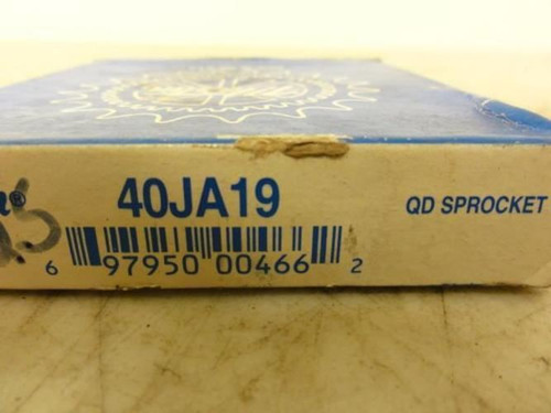 Martin 40JA19; Sprocket # 40 19T