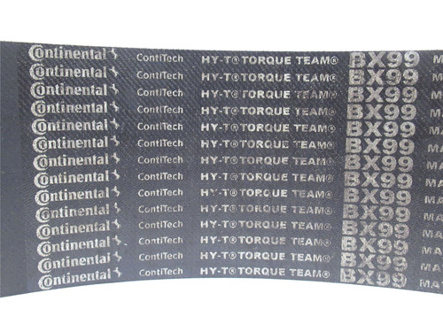 Continental 4/BX99; Hy-Torque V-Belt; 102" Length; 4 Ribs