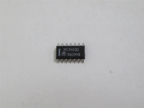 Motorola MC3403D; Lot-55 Operational Amplifiers; 3-36V