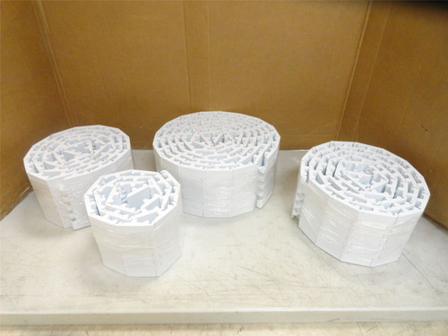 Intralox S1800-6-35; Flat Top Belt; 6"W;  4 Rolls Total 35'L