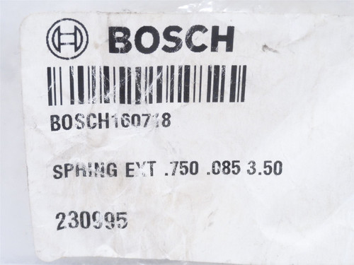 Bosch 230995; Extension Spring 3/4"OD x 3-1/2" Long