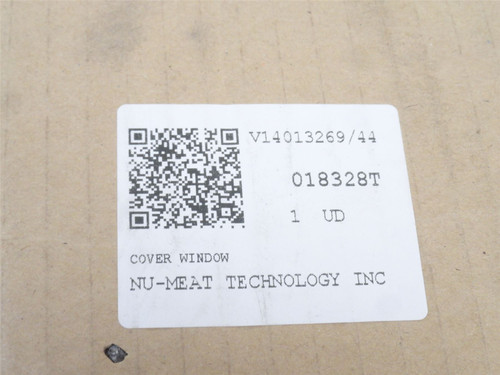 Nu-Meat Tech 018328T; Cover Window; 53" Long x 23-7/8" Wide