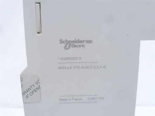 Schneider 140ARI03010; Analog Input Module; 5.1VDC; 200mA