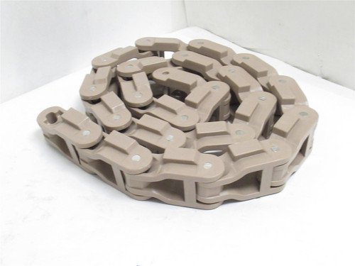 Rexnord N325WS; Table-Top Side-flexing Chain; 6' Long