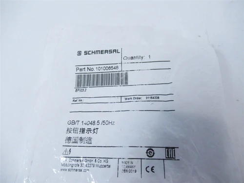 Schmersal EF103.2; Contact Block (1)NO (1)NC