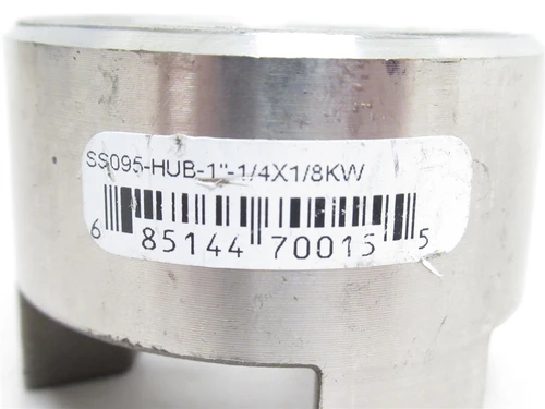 Lovejoy SS095 X 1; Jaw Coupling Hub; SS; 1"ID x 2-1/16"OD