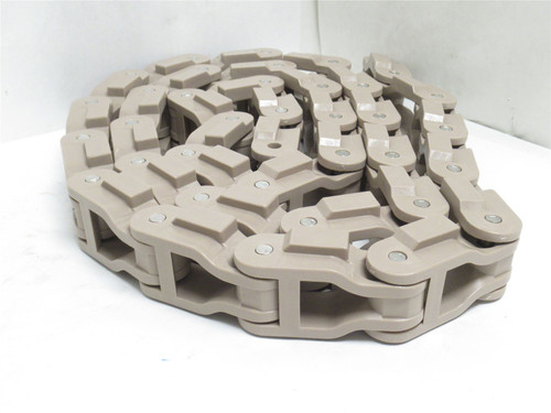 Rexnord N325WS; Table-Top Side-flexing Chain; 10' Long