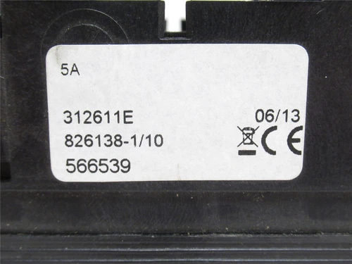 ELEQ 312611E 826138-1/10 566539; Amperage Meter
