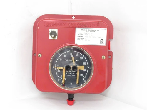 FWMurphy OPL-C-30; SwitchGage; 125VAC; 0-30PSI; 0-200kPa